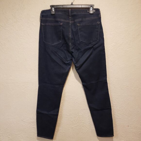 Articles of Society Jeans Women's 32 Medium Wash Blue Distressed Stretch Pants. - Picture 5 of 6